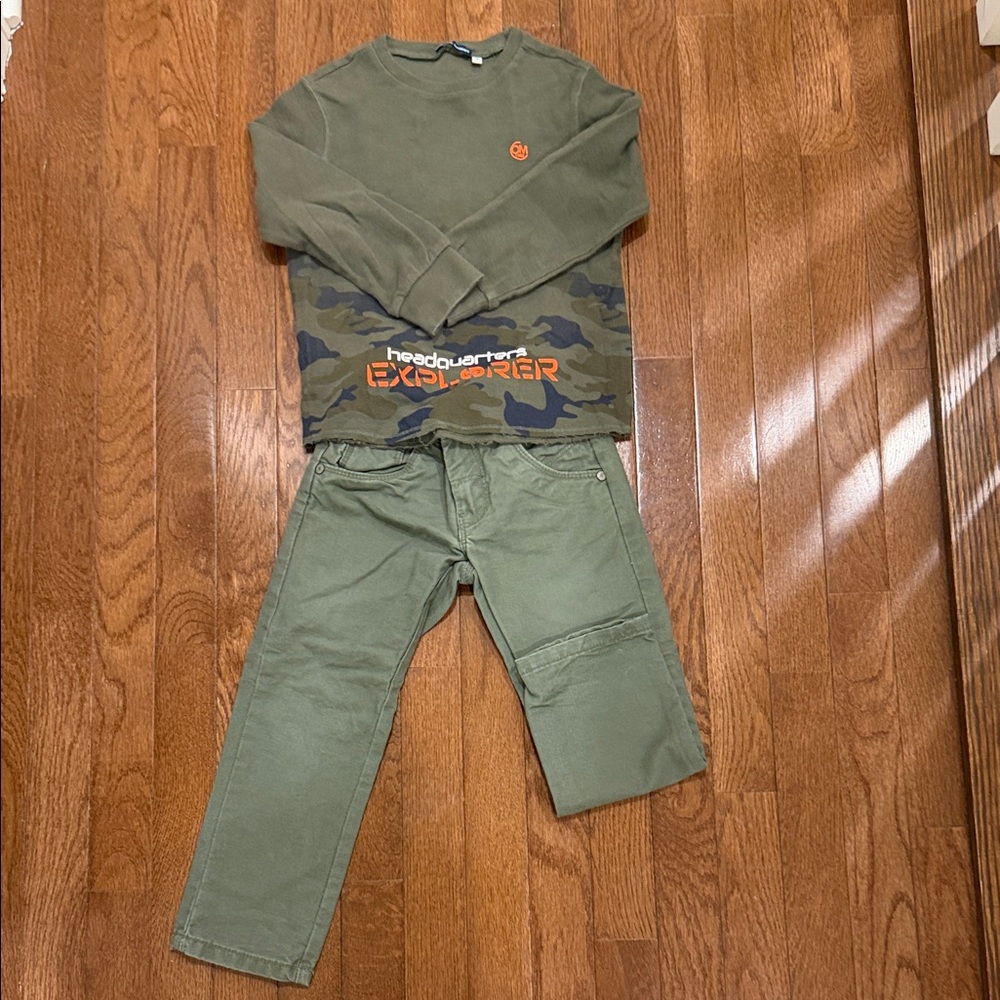 Kids Explorer Green Matching Set
